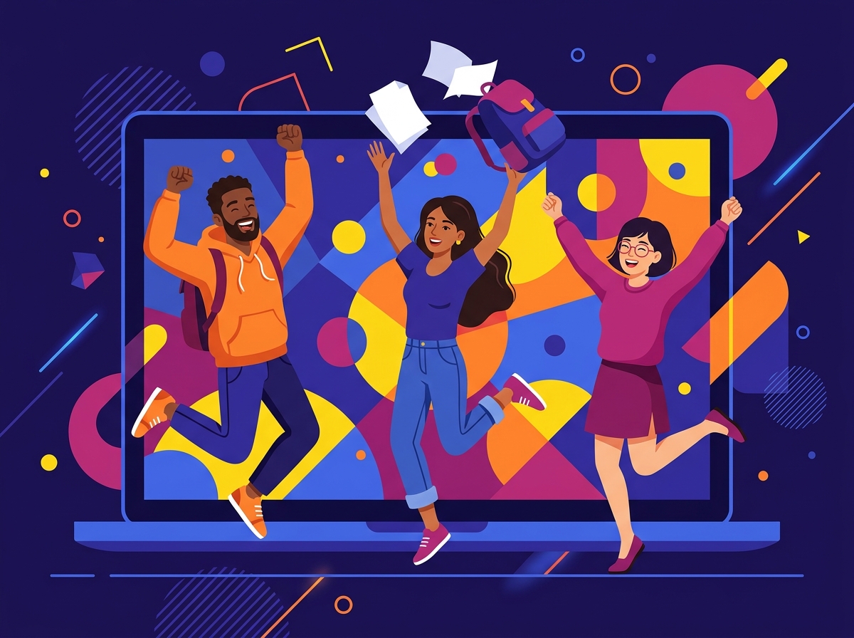 Ilustrasi Pembelajaran LMS STMIK Triguna Dharma
